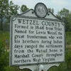 Wetzel County West Virginia was named after
Lewis Wetzel the great frontiersman.